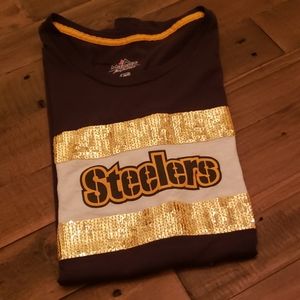 Steelers Womens Glam Top